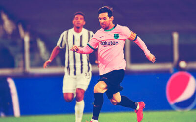 Messi vs Juventus con su tercer gol de penalti