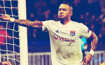 Depay, tres goles del Lyon (2-3)